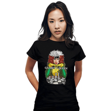 Load image into Gallery viewer, Shirts Fitted Shirts, Woman / Small / Black Gambit&#39;s Queen
