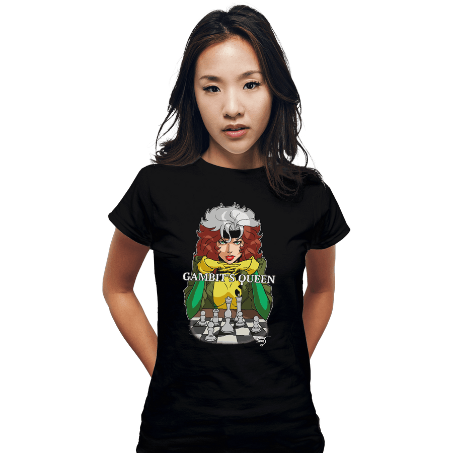 Shirts Fitted Shirts, Woman / Small / Black Gambit's Queen