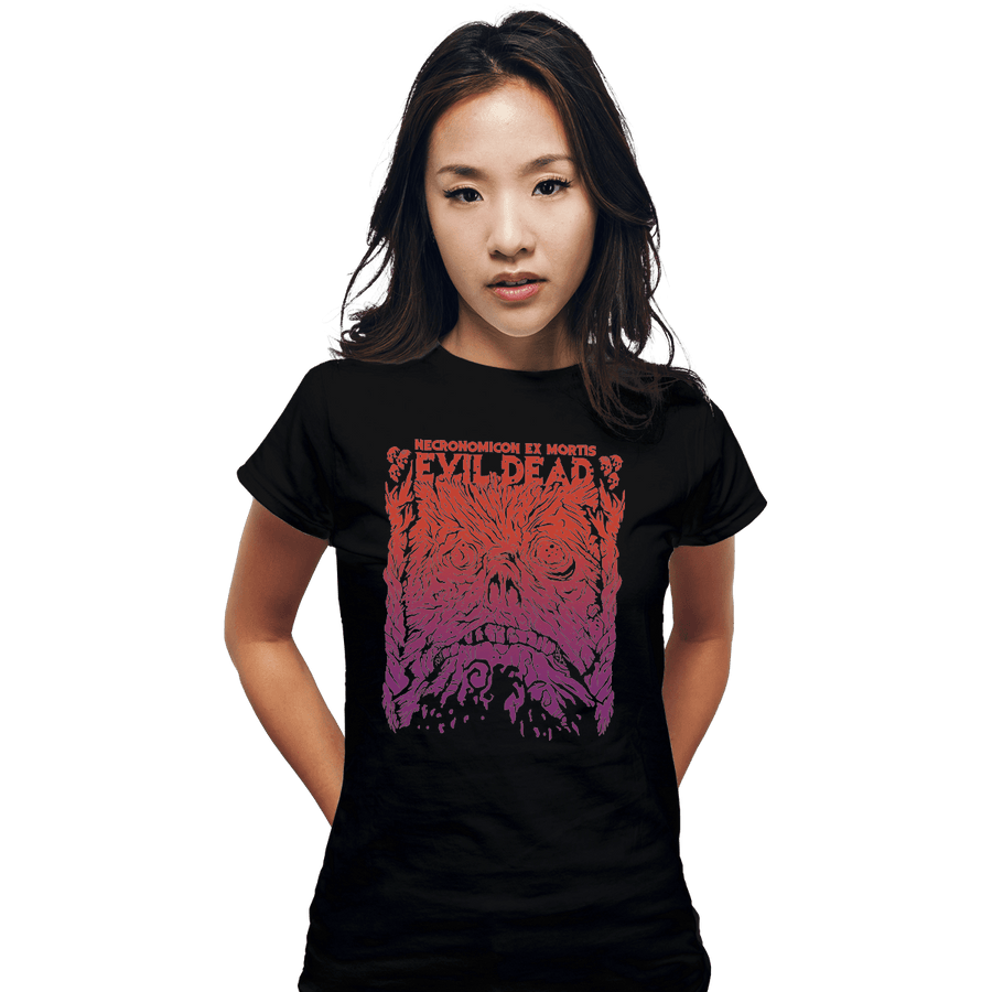 Shirts Fitted Shirts, Woman / Small / Black Necronomicon Ex Mortis