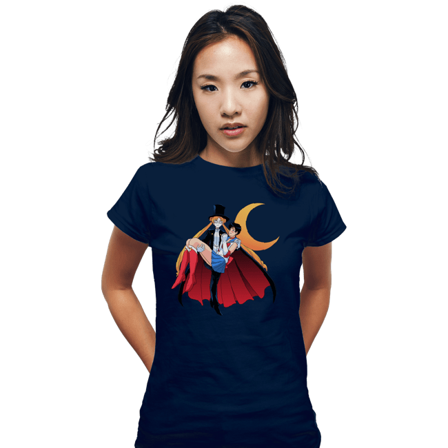 Secret_Shirts Fitted Shirts, Woman / Small / Navy Sailor Tuxedo