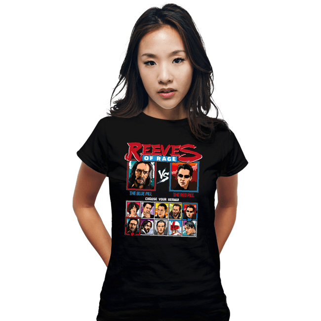 Secret_Shirts Fitted Shirts, Woman / Small / Black Rage Matrix