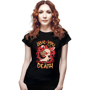Daily_Deal_Shirts Fitted Shirts, Woman / Small / Black Holy Love Grenade