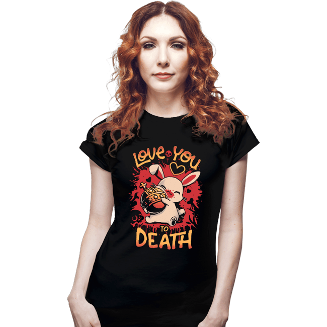 Daily_Deal_Shirts Fitted Shirts, Woman / Small / Black Holy Love Grenade