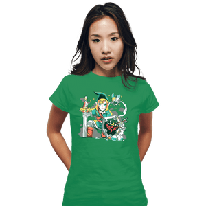 Shirts Fitted Shirts, Woman / Small / Irish Green Low Health