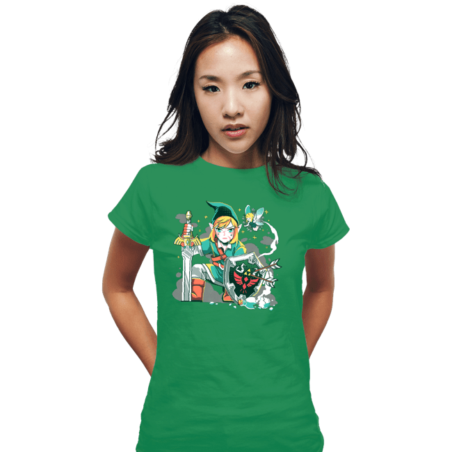 Shirts Fitted Shirts, Woman / Small / Irish Green Low Health
