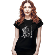 Load image into Gallery viewer, Daily_Deal_Shirts Fitted Shirts, Woman / Small / Black Gray Cyborg
