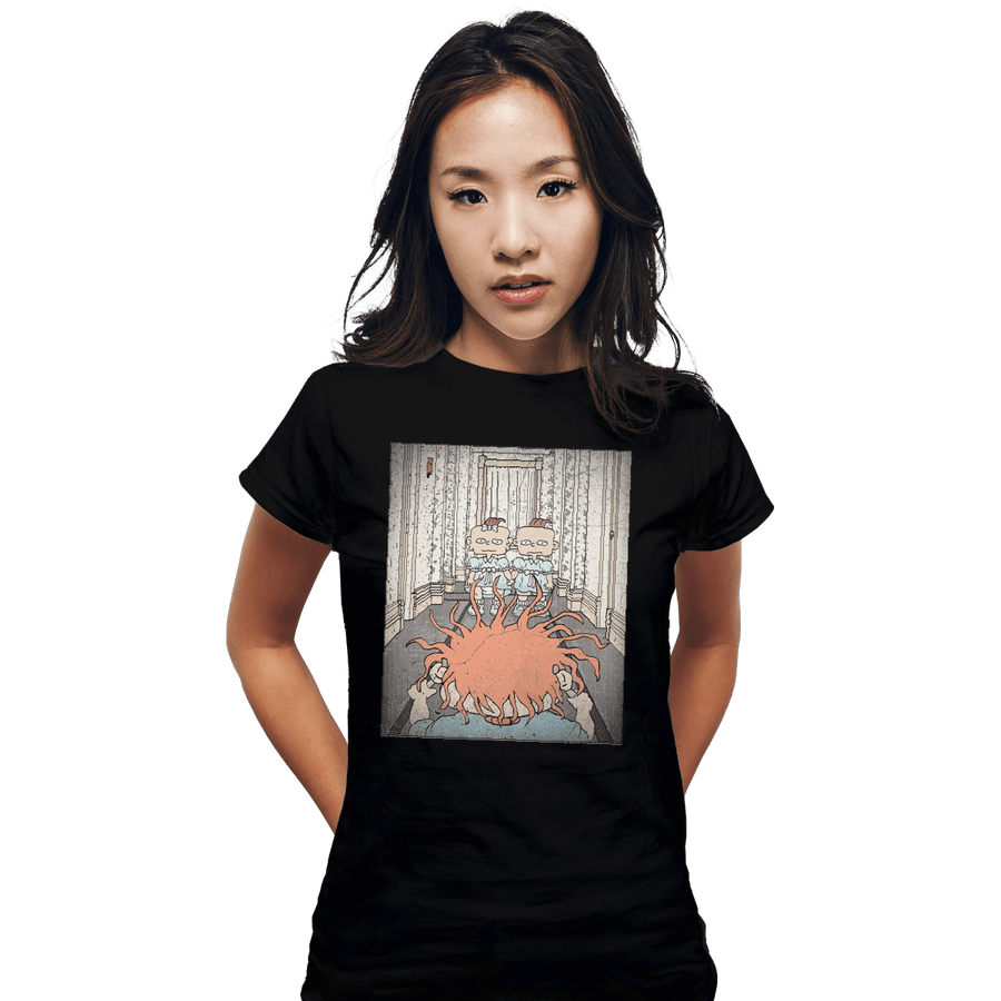 Shirts Fitted Shirts, Woman / Small / Black Rugrats Shining