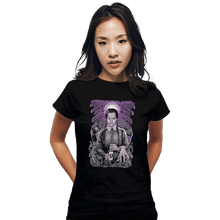 Load image into Gallery viewer, Shirts Fitted Shirts, Woman / Small / Black The Addams Family
