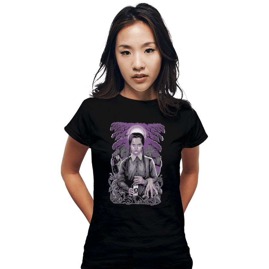 Shirts Fitted Shirts, Woman / Small / Black The Addams Family