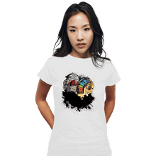 Load image into Gallery viewer, Secret_Shirts Fitted Shirts, Woman / Small / White The Robot Touch
