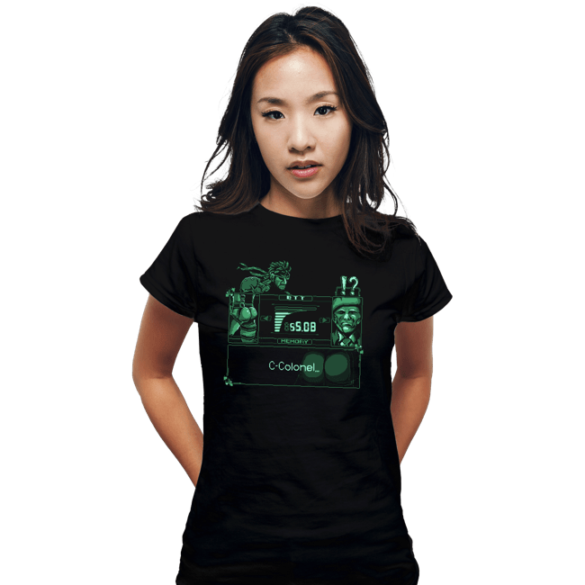 Secret_Shirts Fitted Shirts, Woman / Small / Black Butt Dial