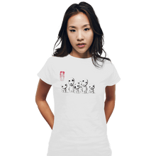 Load image into Gallery viewer, Shirts Fitted Shirts, Woman / Small / White Spirit Ink
