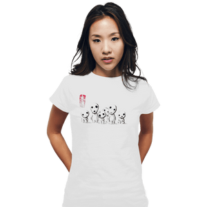 Shirts Fitted Shirts, Woman / Small / White Spirit Ink