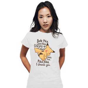 Shirts Fitted Shirts, Woman / Small / White Soft Pika