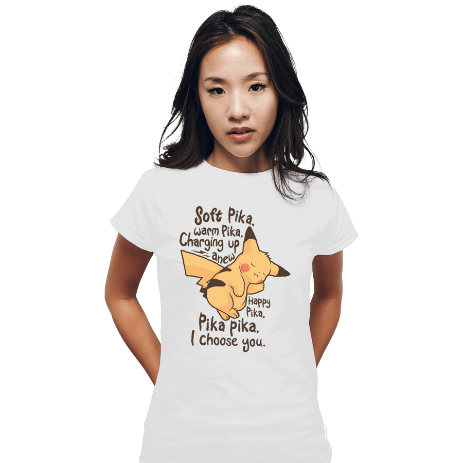 Shirts Fitted Shirts, Woman / Small / White Soft Pika