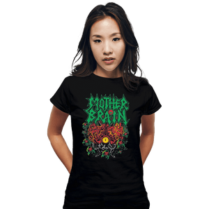 Shirts Fitted Shirts, Woman / Small / Black Wrath Of Mother