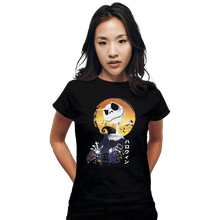 Load image into Gallery viewer, Shirts Fitted Shirts, Woman / Small / Black Ukiyo E Jack
