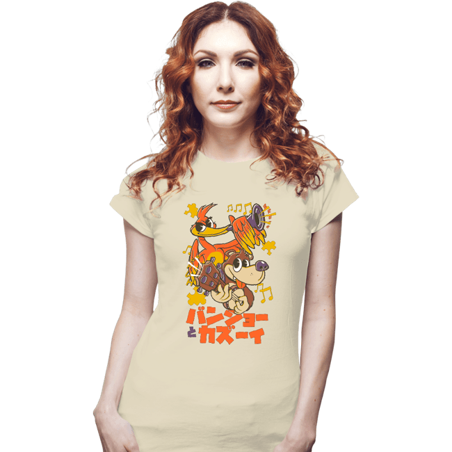 Daily_Deal_Shirts Fitted Shirts, Woman / Small / White Musical Mates