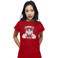 Load image into Gallery viewer, Shirts Fitted Shirts, Woman / Small / Red Prime&#39;s Gym

