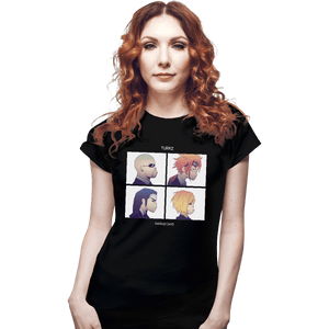 Shirts Fitted Shirts, Woman / Small / Black Turkz