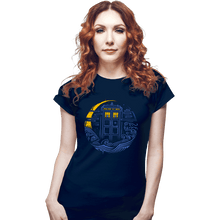 Load image into Gallery viewer, Secret_Shirts Fitted Shirts, Woman / Small / Navy Traveller
