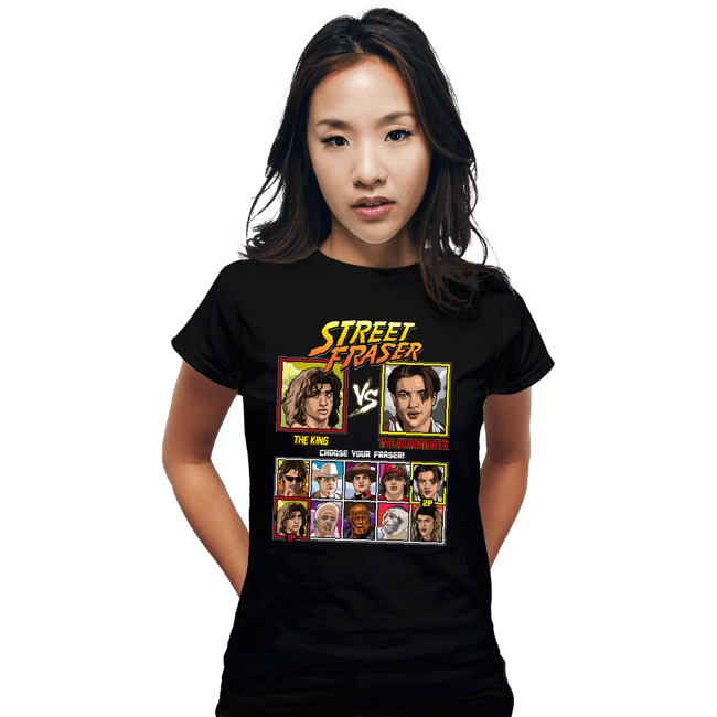 Secret_Shirts Fitted Shirts, Woman / Small / Black Street Frasier