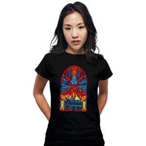 Secret_Shirts Fitted Shirts, Woman / Small / Black Vecna Glass