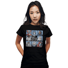 Load image into Gallery viewer, Shirts Fitted Shirts, Woman / Small / Black The Villain Bunch
