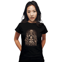 Load image into Gallery viewer, Shirts Fitted Shirts, Woman / Small / Black Thirteen Hours
