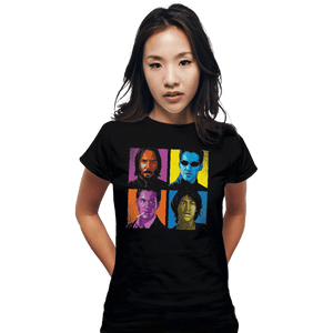 Shirts Fitted Shirts, Woman / Small / Black Pop Keanu