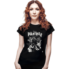 Load image into Gallery viewer, Shirts Fitted Shirts, Woman / Small / Black Black Panther
