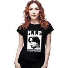 Load image into Gallery viewer, Secret_Shirts Fitted Shirts, Woman / Small / Black RIP Donnie
