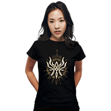 Load image into Gallery viewer, Shirts Fitted Shirts, Woman / Small / Black Sword Of Creation
