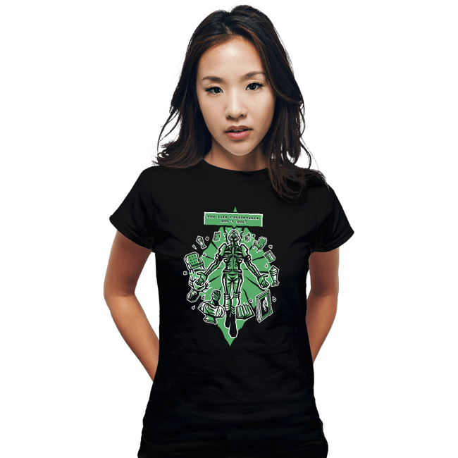 Daily_Deal_Shirts Fitted Shirts, Woman / Small / Black I Can Read You