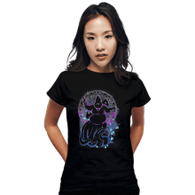 Load image into Gallery viewer, Shirts Fitted Shirts, Woman / Small / Black Dark Ursula
