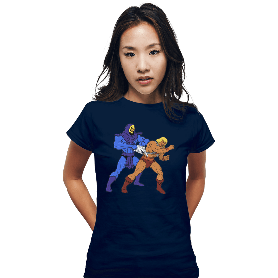Shirts Fitted Shirts, Woman / Small / Navy Atomic Wedgie
