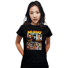 Load image into Gallery viewer, Secret_Shirts Fitted Shirts, Woman / Small / Black Murray Legends
