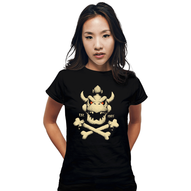 Daily_Deal_Shirts Fitted Shirts, Woman / Small / Black Tenacious B