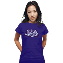 Load image into Gallery viewer, Secret_Shirts Fitted Shirts, Woman / Small / Violet Shredderman
