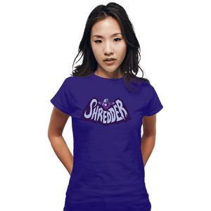 Secret_Shirts Fitted Shirts, Woman / Small / Violet Shredderman
