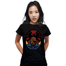Load image into Gallery viewer, Secret_Shirts Fitted Shirts, Woman / Small / Black Fury Shield
