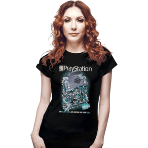 Shirts Fitted Shirts, Woman / Small / Black The Praystation