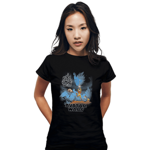 Shirts Fitted Shirts, Woman / Small / Black Avatar Wars