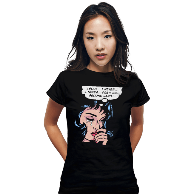 Daily_Deal_Shirts Fitted Shirts, Woman / Small / Black Second Land