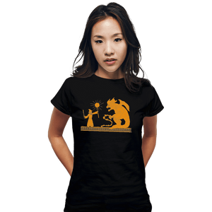 Secret_Shirts Fitted Shirts, Woman / Small / Black Epic Battle