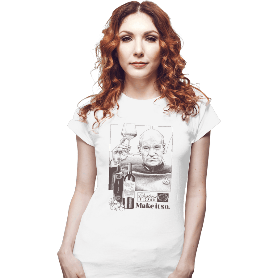Shirts Fitted Shirts, Woman / Small / White Chateau Picard