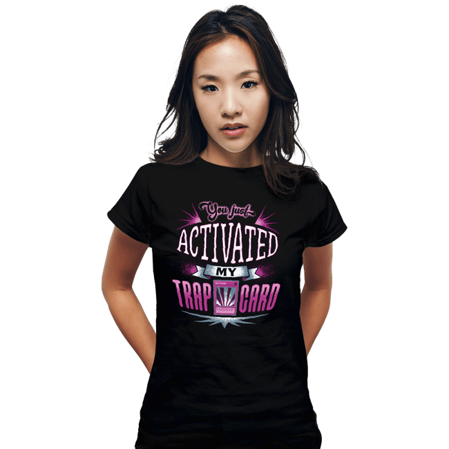 Secret_Shirts Fitted Shirts, Woman / Small / Black Trap Card