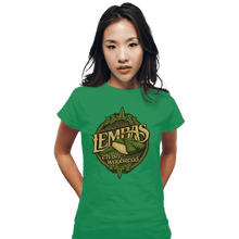 Load image into Gallery viewer, Shirts Fitted Shirts, Woman / Small / Irish Green Lembas Bread
