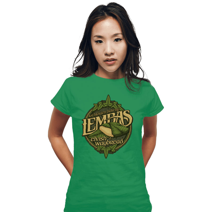 Shirts Fitted Shirts, Woman / Small / Irish Green Lembas Bread