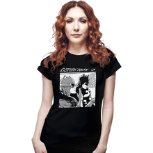 Load image into Gallery viewer, Shirts Fitted Shirts, Woman / Small / Black Gotham Youth
